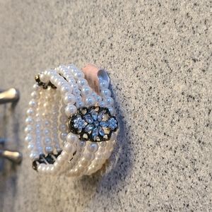 Faux Pearl bracelet,stretch